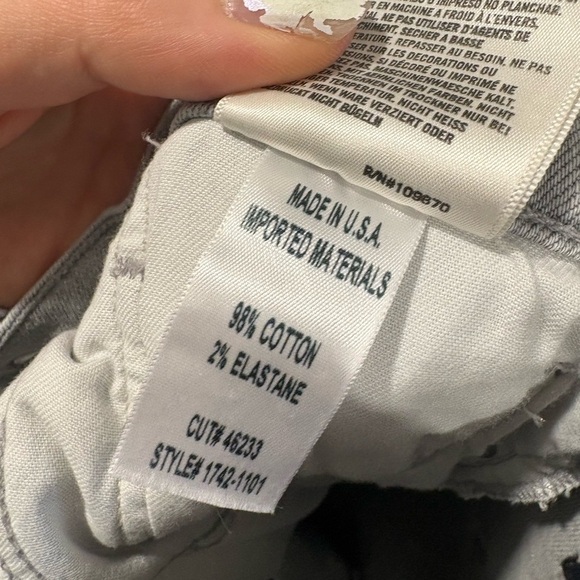 Like new- CITIZENS OF HUMANITY- OLIVIA High rise slim ankle Jean - Picture 11 of 11